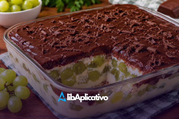 Bombom de Travessa de Uva Verde: Receita Cremosa, Fácil e Irresistível O bombom de travessa de uva verde é uma sobremesa que conquista pela combinação perfeita entre o creme suave, o chocolate e o frescor das uvas. Além de ser extremamente saborosa, essa receita é prática e ideal para servir em ocasiões especiais. Muito popular em festas, almoços de família e confraternizações, o bombom de travessa se tornou uma das sobremesas mais procuradas por quem deseja impressionar sem precisar passar horas na cozinha. A mistura da cremosidade do recheio com a leve acidez da uva verde cria um equilíbrio de sabores que agrada praticamente todos os paladares. O resultado é uma sobremesa elegante, refrescante e muito saborosa. Outro grande diferencial dessa receita é a apresentação. As camadas de creme, frutas e chocolate transformam o bombom de travessa em uma sobremesa bonita e convidativa. Neste artigo, você aprenderá como fazer bombom de travessa de uva verde, conhecerá dicas para deixá-lo ainda mais cremoso e descobrirá os segredos para um resultado perfeito. Por Que Fazer Bombom de Travessa de Uva Verde? O bombom de travessa é uma versão prática dos tradicionais bombons recheados. Em vez de moldar cada unidade individualmente, todos os ingredientes são montados em uma única travessa. Isso reduz bastante o trabalho e permite preparar uma quantidade maior de sobremesa em menos tempo. A uva verde é uma das frutas mais utilizadas nessa receita por oferecer um contraste perfeito com o doce do creme e do chocolate. Seu sabor levemente ácido ajuda a equilibrar a sobremesa, tornando cada colherada ainda mais agradável. Além disso, as uvas trazem uma textura diferenciada que faz toda a diferença no resultado final. Ingredientes do Bombom de Travessa de Uva Verde Para o creme branco 2 latas de leite condensado 2 caixas de creme de leite 2 colheres de sopa de manteiga 1 xícara de leite 2 colheres de sopa de amido de milho Para a montagem 500 g de uva verde sem sementes Para a cobertura de chocolate 300 g de chocolate ao leite ou meio amargo 1 caixa de creme de leite Esses ingredientes rendem uma travessa generosa, ideal para servir toda a família. Caso prefira uma sobremesa menos doce, utilize chocolate meio amargo na cobertura. Como Fazer o Creme Branco O creme branco é a base da receita e precisa ficar bem consistente. Em uma panela, coloque o leite condensado, o creme de leite, a manteiga, o leite e o amido de milho dissolvido. Misture bem antes de levar ao fogo. Cozinhe em fogo médio, mexendo sem parar. Continue mexendo até o creme engrossar e atingir uma consistência firme. Quando estiver pronto, desligue o fogo e deixe esfriar parcialmente. Esse descanso evita que o calor cozinhe as uvas durante a montagem. Preparando as Uvas Lave cuidadosamente todas as uvas em água corrente. Seque bem utilizando papel-toalha. Esse processo é importante para evitar excesso de líquido na sobremesa. Caso encontre sementes, remova antes da montagem. As uvas sem sementes oferecem uma experiência muito mais agradável ao consumir o bombom de travessa. Depois de higienizadas, reserve até o momento da montagem. Como Fazer a Cobertura de Chocolate A cobertura é responsável por dar o acabamento característico da sobremesa. Derreta o chocolate em banho-maria ou no micro-ondas. Se utilizar o micro-ondas, faça pausas de 30 segundos para evitar queimar. Após o chocolate derreter completamente, adicione o creme de leite. Misture até obter um creme liso e brilhante. Essa ganache ficará responsável pela camada final da sobremesa. Montagem do Bombom de Travessa Com todos os componentes prontos, chegou a hora de montar. Espalhe todo o creme branco no fundo da travessa. Utilize uma espátula para deixar a superfície uniforme. Distribua as uvas verdes sobre o creme. Procure espalhá-las de maneira homogênea. Isso garante que cada porção tenha uma boa quantidade de frutas. Por cima das uvas, despeje a cobertura de chocolate. Espalhe cuidadosamente para cobrir toda a superfície. Finalize nivelando a camada superior. Tempo de Geladeira Depois da montagem, a sobremesa precisa gelar. Leve a travessa à geladeira por pelo menos quatro horas. Esse período ajuda as camadas a ficarem mais firmes. Para um resultado ainda melhor, deixe gelar durante toda a noite. O descanso prolongado intensifica os sabores e melhora a textura. Quanto mais gelada estiver, mais agradável será a experiência ao servir. Dicas Para um Bombom de Travessa Perfeito Alguns detalhes fazem toda a diferença no resultado final. Utilize uvas frescas e firmes. Frutas muito maduras podem liberar líquido em excesso. Outra dica importante é não economizar na qualidade do chocolate. Um bom chocolate proporciona sabor e textura superiores. Também é fundamental deixar o creme branco esfriar antes da montagem. Esse cuidado preserva a textura das frutas. Como Deixar a Receita Mais Cremosa Se você gosta de sobremesas extremamente cremosas, existem algumas adaptações simples. Uma delas é adicionar uma caixa extra de creme de leite ao creme branco. Outra possibilidade é misturar um pouco de leite em pó ao preparo. Isso deixa o sabor mais intenso e a textura ainda mais aveludada. Também é possível utilizar chocolate nobre na ganache. O resultado costuma ser mais sofisticado e saboroso. Pequenos ajustes podem transformar completamente a sobremesa. Erros Comuns ao Fazer Bombom de Travessa Um dos erros mais frequentes é utilizar frutas molhadas. Isso pode comprometer a consistência da sobremesa. Outro problema comum é montar a travessa com o creme ainda muito quente. Nesse caso, as uvas podem perder textura e liberar líquido. Também é importante respeitar o tempo de geladeira. Servir a sobremesa antes da hora pode resultar em camadas pouco firmes. A escolha de chocolates de baixa qualidade também afeta o sabor final. Por isso, vale a pena investir em bons ingredientes. Variações da Receita Uma das vantagens do bombom de travessa é sua versatilidade. Você pode substituir a uva verde por morangos. Essa é uma das versões mais populares da sobremesa. Outra opção é utilizar uvas vermelhas sem sementes. O resultado fica igualmente delicioso. Também é possível combinar diferentes frutas na mesma travessa. Morangos, uvas e kiwi formam uma combinação refrescante e muito bonita. As possibilidades são praticamente infinitas. Como Servir O bombom de travessa de uva verde é perfeito para diversas ocasiões. Ele pode ser servido após o almoço de domingo. Também faz sucesso em aniversários e reuniões familiares. Sua apresentação elegante chama atenção logo à primeira vista. Para servir, utilize uma colher grande. Assim, será possível retirar todas as camadas em uma única porção. Isso valoriza ainda mais a apresentação da sobremesa. Como Armazenar Depois de pronto, o bombom de travessa deve permanecer refrigerado. O ideal é armazenar em recipiente fechado ou coberto com plástico-filme. Na geladeira, a sobremesa pode ser conservada por até cinco dias. Durante esse período, o sabor permanece excelente. Entretanto, recomenda-se consumir nos primeiros três dias. Assim, as frutas permanecem mais frescas e firmes. Benefícios da Receita Além de deliciosa, essa sobremesa apresenta diversas vantagens. O preparo é relativamente simples. Os ingredientes são fáceis de encontrar. O rendimento costuma ser excelente. A apresentação impressiona sem exigir técnicas avançadas. Além disso, pode ser preparada com antecedência. Isso facilita muito a organização de festas e eventos. Considerações Finais O bombom de travessa de uva verde é uma sobremesa que combina beleza, praticidade e muito sabor. Sua mistura de creme branco, frutas frescas e cobertura de chocolate cria uma experiência irresistível. Além de ser fácil de preparar, a receita oferece ótimo rendimento e agrada pessoas de todas as idades. É uma excelente opção para datas especiais ou simplesmente para adoçar o dia. Se você procura uma sobremesa elegante, cremosa e capaz de conquistar qualquer convidado, o bombom de travessa de uva verde merece um lugar especial no seu livro de receitas. Experimente e surpreenda-se com o resultado.